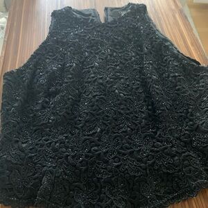 Vintage Carmen Marc Valvo Elegant Black Design